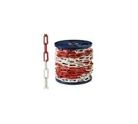 1041005 chaîne en plastique bicolore 8mm rouleau de 25m