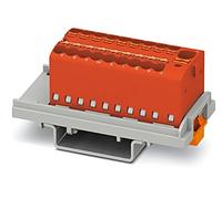 1047456 Connecteur : Rail - 17,5A 500V push-in PA 0,14-2,5mm2 PHOENIX CONTACT