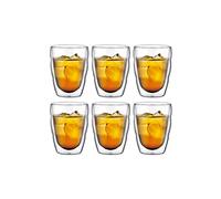 Bodum - Coffret 6 verres Pilatus - Double paroi thermo - 6 x 25 cl