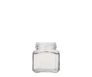 106 ml pot carré 'Milan', ouverture : Twist-Off (TO 48)