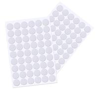 108 Pièces Cache Vis, Blanc, Adhesif,Vis Trou Autocollants