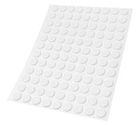 108 X Felt Gliders / White / Diameter 10 Mm / Round / 1.5 Mm Thick / Self-Adhesive Gliders Of Optimal Quality