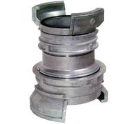 1080.533 Jonction double symétrique aluminium DN80-DN50 avec verrou cam