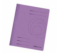 [10902559-4] herlitz Lot de 4 Chemises EASY ORGA Carton 240g Recyclé Violet
