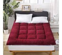 10cm Epaisseur Matelas Futon Tatami Japonais Pliable Respirant Tapis De Sol Avec Sangles Antiderapantes Lit D Appoint Pour Dortoir Maison Camping Shiki Pour Adultes Garcons Filles Double Taille