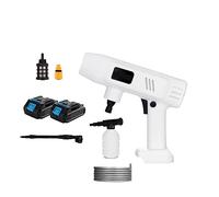 10M Tuyau 60Bar sans Fil Haute Pression Nettoyeur Laveuse Pistolet À Eau Lavage De Voiture Machine Nettoyage for Batterie 18v Jet Puissant