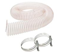 10M Tuyau Flexible Aspiration Poussières Copeaux BoisPolyuréthaneAcier Cuivré D. 100mm + 2 Colliers Serrage - Diamwood