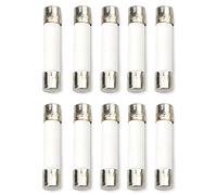 10Packs Fusible micro-ondes 20a Fusible céramique 20 Amp 250V Slow-Blow compatible et remplacement universel pour WB27X10388 et autres micro-ondes
