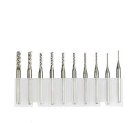10Pc Fraises Maïs Pcb Alliage 0.5-3.175Mm Pour Usinage Circuits Imprimés