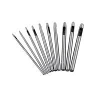 10pcs 0.5-5mm Perforateur Ceinture Punch Outil Cuir Creux DIY Artisanat Pour Travail Du Cuir Et Projets De Bricolage