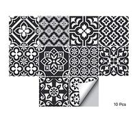 10PCS Autocollants Stickers pour Carrelage Mural pour Décoration de la Maison Cuisine - 20 x 20 cm