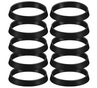 10pcs Bague d'Étanchéité en Silicone Conique, Rondelles de Plomberie Joint en Caoutchouc pour Tuyau de 1-1/2 Pouce Drain de Douche Évier de Cuisine Robinet