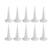 10pcs Buses de Calfeutrage Plastique pour Colle Structurelle | Plastique , compatible pour colle structurelle, pour idéal construction, lot économique 10 pièces