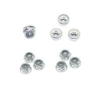 10pcs Écrous de Lame Universel M10x1.25 Main Gauche Fil Débroussailleuse Débroussailleuse Tondeuse Engrenage Tête Pièces De Rechange