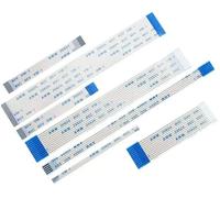 10PCS Flat Flexible Cable FFC FPC AWM 20624 80C 60V VW-1 FFC-0.5MM 1.0MM4P 6 8 10 12 14 16 18 20 24 26 30 32 34 40Pin
