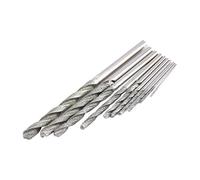 10Pcs Foret Diamant Jeu de Forets à Pointe Diamantée 0.8-4.0mm Haute Précision pour Bois Carreaux de Verre et Pierres avec Forets Ronds