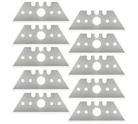 10PCS Lame Cutter Trapeze,52 x 19 x 0,6mm Lames de Rechange Universal