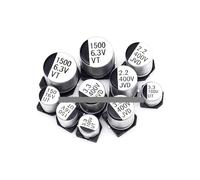 10PCS/LOT SMD Aluminum Electrolytic Capacitor 10V 16V 25V 35V 50V 63V 100V 400V 10UF 22UF 68UF 100UF 220UF 330UF 1500UF 2200UF AUOQKQUT(400V4.7UF 8x10.2)
