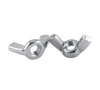 10pcs M3 M8 SS316 DIN315 Écrous en Acier Inoxydable Écrous à Oreilles Noix de Papillon Kits pour Attache (M3)