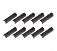 10pcs Manches de Protection U pour Coupe-Carreau(10PCS black) | Design en U unique, s'adapte parfaitement aux tampons, protège lors de la manuelle