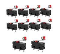 10pcs Micro-Liter Switch Minomed Hinge Roller Lever lever AC 250V 5A SPDT 1NO 1NC ACTION SNAP.