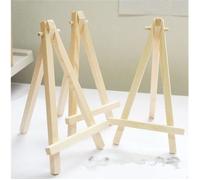 10pcs Mini-chevalet Table Bois Art Décoration