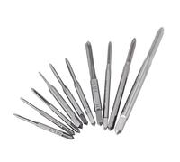 10pcs Mini Vis Taraudeuses à Tarauds Taraudés Métriques Robinet de Filetage de Tarauds Machine à Main M1-M3.5