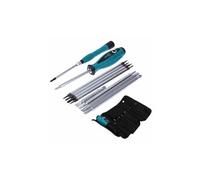 10pcs precision magnetic phillips slotted star bits kits d'outils de réparation