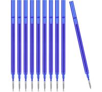 10pcs Recharge,Recharge Bleu,Recharge Stylo,Cartouche,Recharge Stylo Effacable,Cartouche Bleu,Compatible Avec Legami,Plume 0,7mm