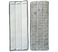 10pcs Serpillères pour Balai Lave-Sol Housse de Nettoyage de Rechange La Tête de Ménage de Vadrouille pour Balai Plat Lingettes de