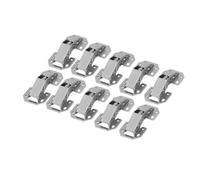 10pcs - set charnière de porte Type d'installation facile Armoire Armoire Garde-robe Porte Meuble pliant -CWU