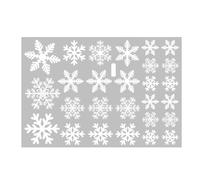 10pcs Stickers Flocon de Neige