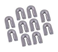 10pcs Tête D'égouttement Oeillet Fit Pour HUSQVARNA T35 T25 T35X T45X BUMP 537185902 Couleur: Gris Argent