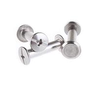 10pcs Vis d'acier inoxydable Boulon Vidage Vis de poteau M4 Filetage intérieur OD5MM M5 * 6/8/10/12/15/20/25 / 30mm DUO ER (Length : 15mm, Size : M5)