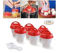 10PSC Egg Cooker Coquetier Gel de Silice de Qualité Alimentaire + 1 séparateur de jaune d'oeuf