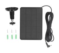 10W IP65 Chargeur Solaire pour Caméra Stick Up, Extérieur | Recharge Continue par Temps Couvert, Fixation Murale Robuste, Compatible Stick Up Cam