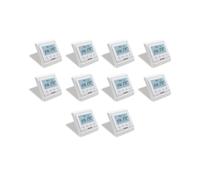 10X 16A 230V LCD Programmable Chauffage AU Chaud Thermostat D'Ambiance Thermorégulateur Régulateur de Température Manuel Mécanique