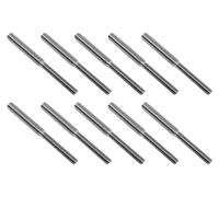 10x 80mm goujon à double tête boulon 304 en acier inoxydable réducteur de vis adaptateur (M6 à M8) pour fixation de colonne structurelle