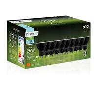 Lumiled Lot de 10 ampoules LED GU10 - 3 W - 270 lm - Blanc froid - 6500 K - Remplace 25 W - Angle d'éclairage 120° - Intensité non variable - Pour salon, cuisine, couloir, hôtel, bureau