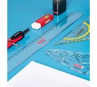 10X BRUNNEN 104975201 Geometrie-Dreieck 16cm bruchsicher