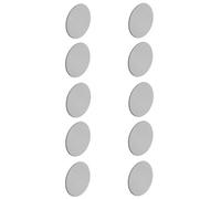 10x cache vis adhésif autocollant gris 18mm trou meuble table protection
