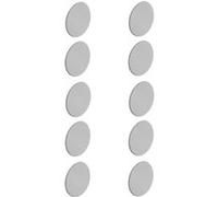 10x cache vis adhésif autocollant gris 18mm trou meuble table protection G