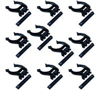 10x Clip pour PLINTHE A Visser Tenon Queue DE Sapin Plastique Pied DE Meuble 28MM 34MM Cuisine Salle DE Bain (Ø28mm (à Visser))