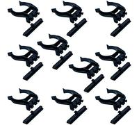 10x Clip pour PLINTHE A Visser Tenon Queue DE Sapin Plastique Pied DE Meuble 28MM 34MM Cuisine Salle DE Bain (Ø34mm (à Tenon))