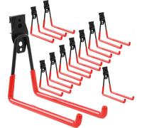 10x Crochet planches droites botle 19cm outils garage 25kg échelle pelle