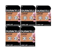 10x Duracell Cr 2430 Lithium (5 Blisters de 2 Batteries) 10 Piles