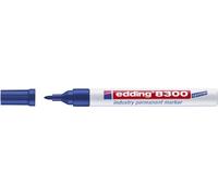 10x Edding 4-8300003 8300 Marqueur permanent industrie - 1.5 - 3 mm, bleu