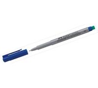10x Faber-Castell 151451 Marqueur CD MULTIMARK soluble dans l'eau Largeur de trait : env. 0,6 mm bleu