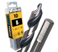 10 forets à métaux HSS-G STEP Force DIN 338 - Ø : 8 mm