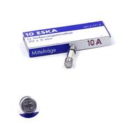 10x Fusible moyen temporisé (M) en verre 10A / 250VAC 5x20mm